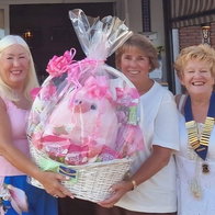 Liz, Julie and president Sandra.