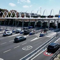 AP-7 toll booths.