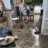 Utter destruction after flash flooding.