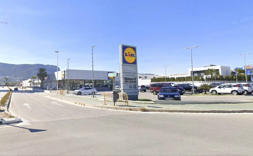 Lidl, Avenida Rumania, Calpe.