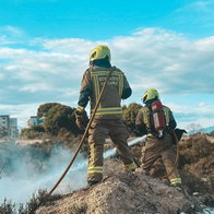 Costa Blanca firefighters deployed to help battle major wildfires in central Spain.