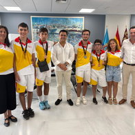 The welcoming ceremony for the athletes.