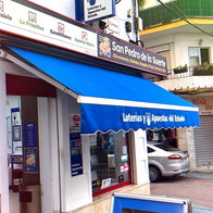winning lottery shop in San Pedro