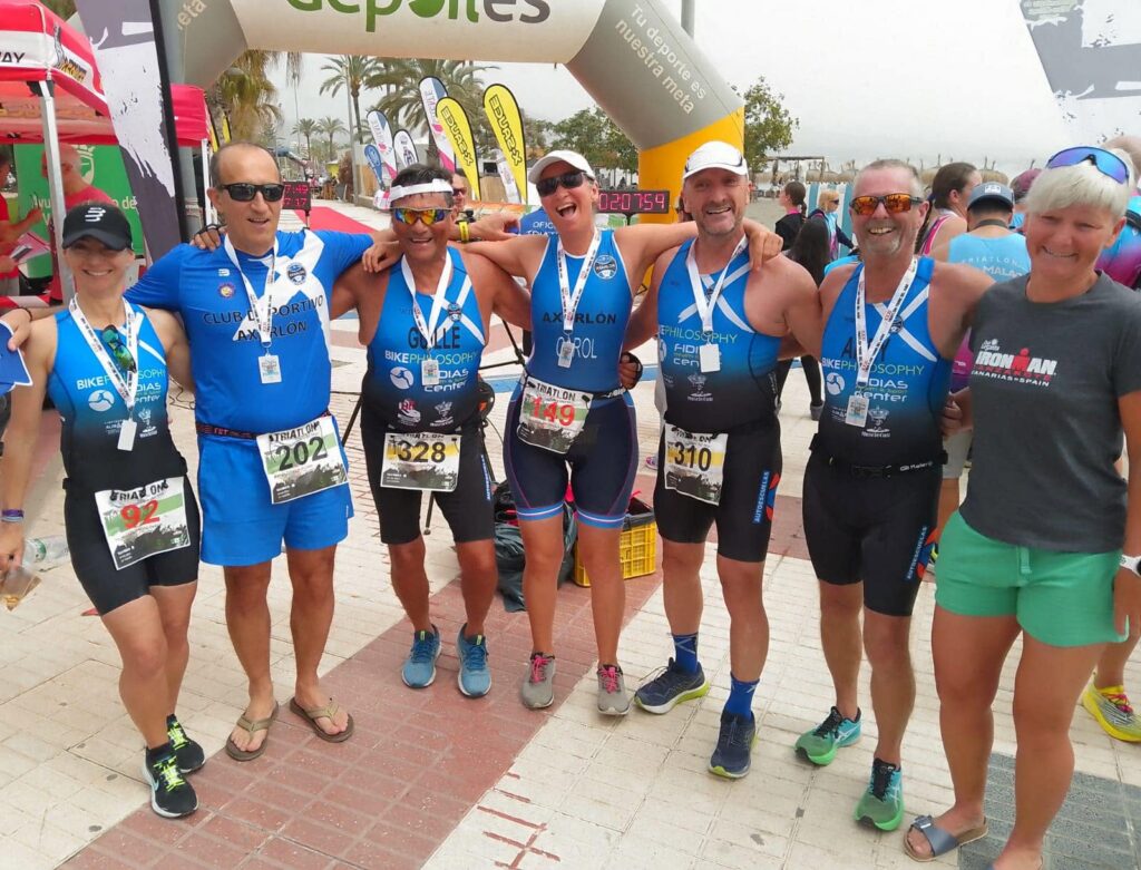 With Ironman team