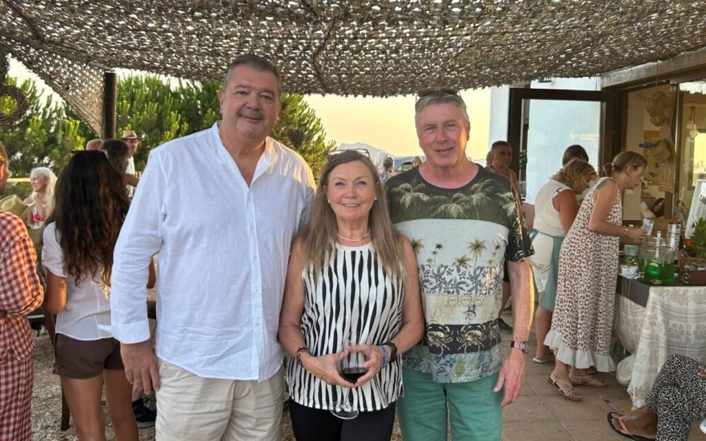 Councillor Mario Bravo, Jenny and Alan Boardman