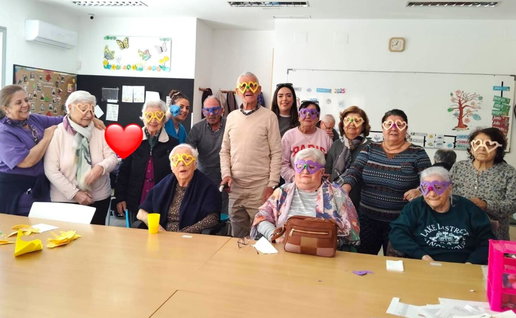 dependents at the AFA Centre in Fuengirola.