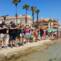 The human chain.