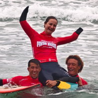 Sara Almagro surfs to victory in Galicia