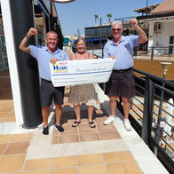Costa Blanca golfers raise €2,005 to help local residents through Help at Home