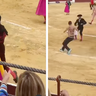 Tense Moment Dutch Activist Storms Ring During Bullfight