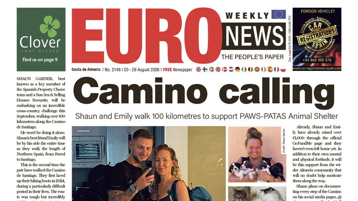 Costa de Almeria 20 – 26 August 2026 Issue 2146