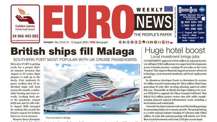 Axarquia 6 – 12 August 2026 Issue 2144