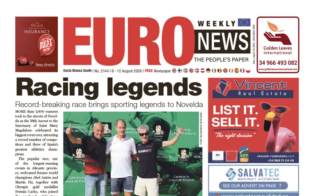 Costa Blanca South newspaper 6 - 12 Aug 2026