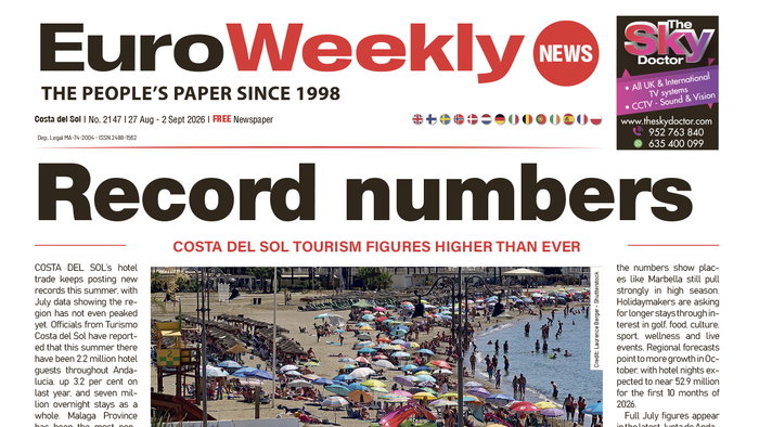 Costa del Sol 27 Aug – 2 Sep 2026 Issue 2147