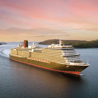 A cruise ship.