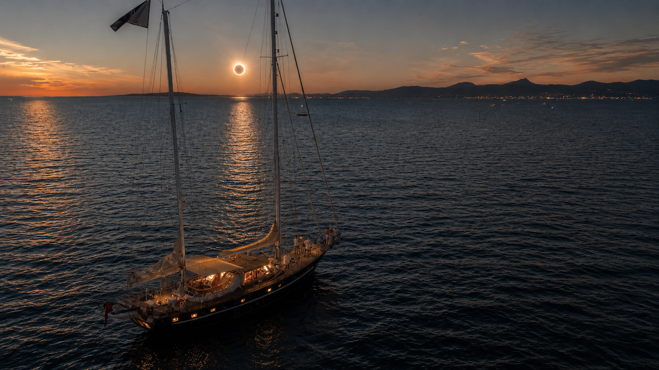 When the Mediterranean became the ultimate seat for the eclipse