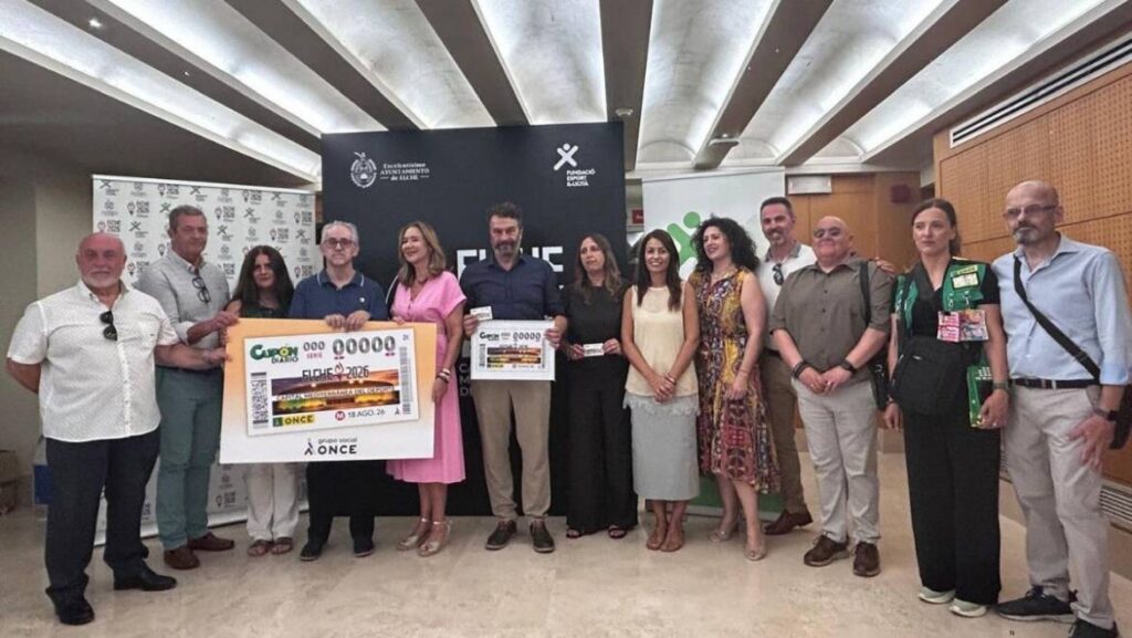 Five million ONCE coupons put Elche and inclusive sport in the national spotlight