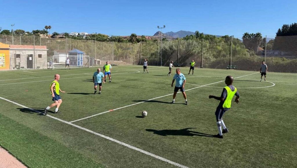 Estepona Walking Football Club are looking for new players in their fifties and sixties
