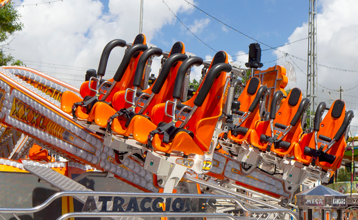 Spanish spinning fairground ride.