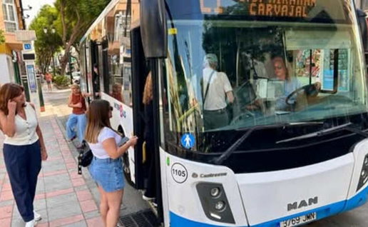 Fuengirola bus stop