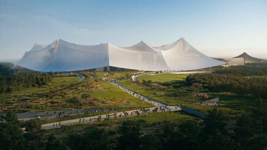 Design for Grand Stade Hassan II.