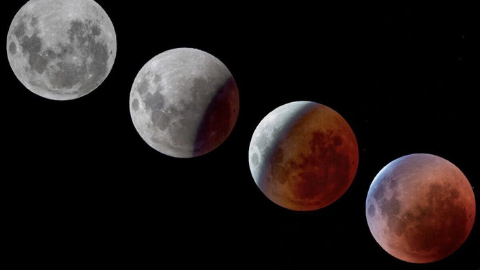Moon turns blood red this weekend.