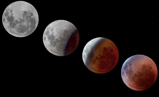 Moon turns blood red this weekend.