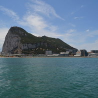 View of the Rock of Gibraltar