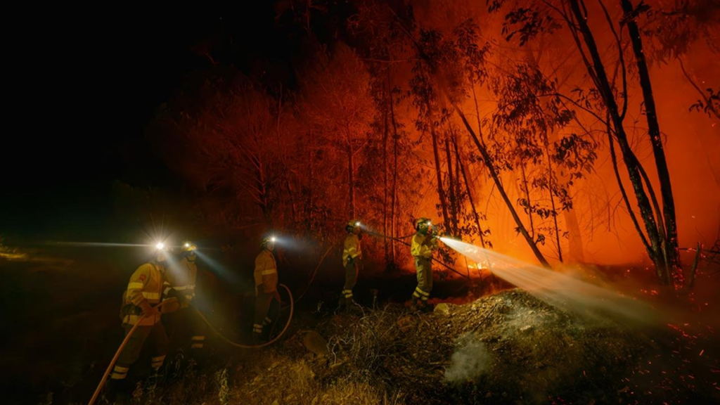Huelva fire leaps 3.5km in 15 minutes: 681 out of their homes as firebreaks fail
