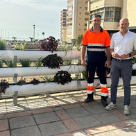 Council shows off plan for vertical gardens in Fuengirola