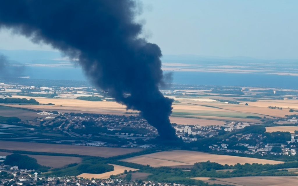 Major fire near Paris Charles de Gaulle prompts runway closures