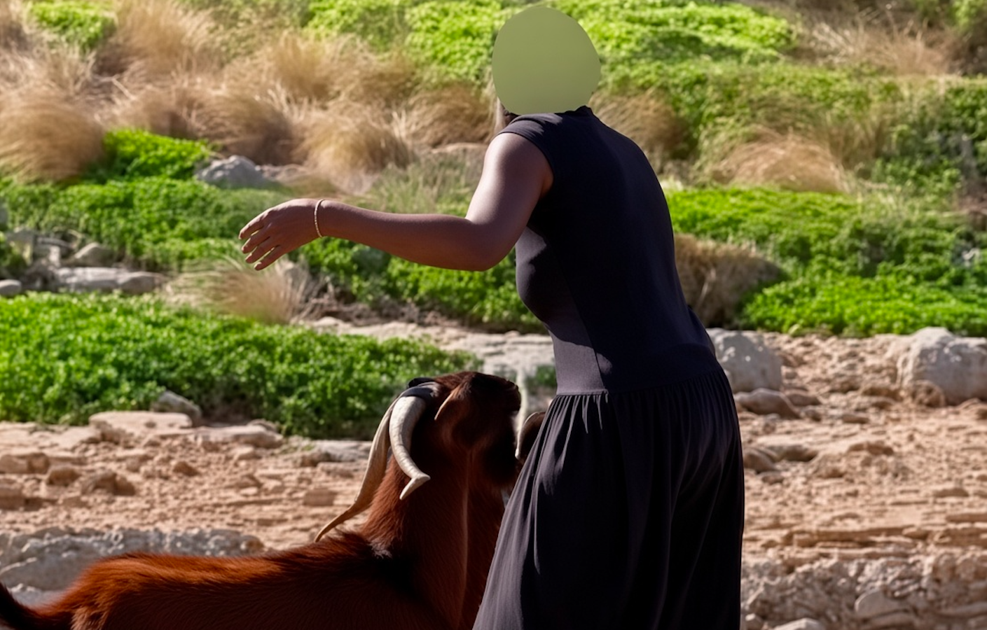 Mallorca tourists filmed giving goats a drink with a twist