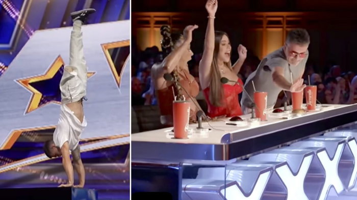 Simon Cowell rings Golden Buzzer and Rincon lad wins America's Got Talent.