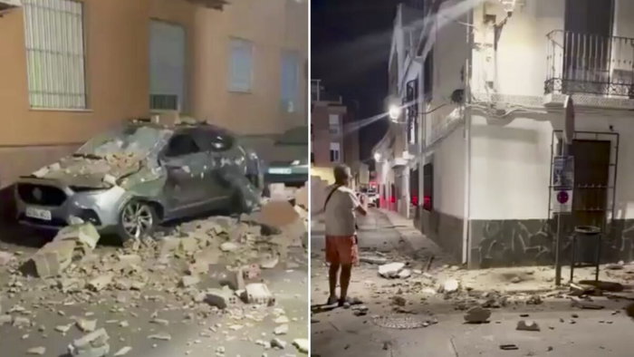 Magnitude 5 earthquake strikes Granada region.