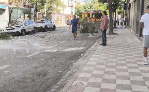 Granada shaken by several large quakes.