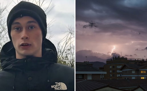 Jorge Rey warning of strong storms coming to Spain.