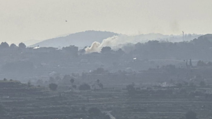 Smoke plumes popping up everywhere.