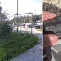 Tyres slashed delaying tactic scam