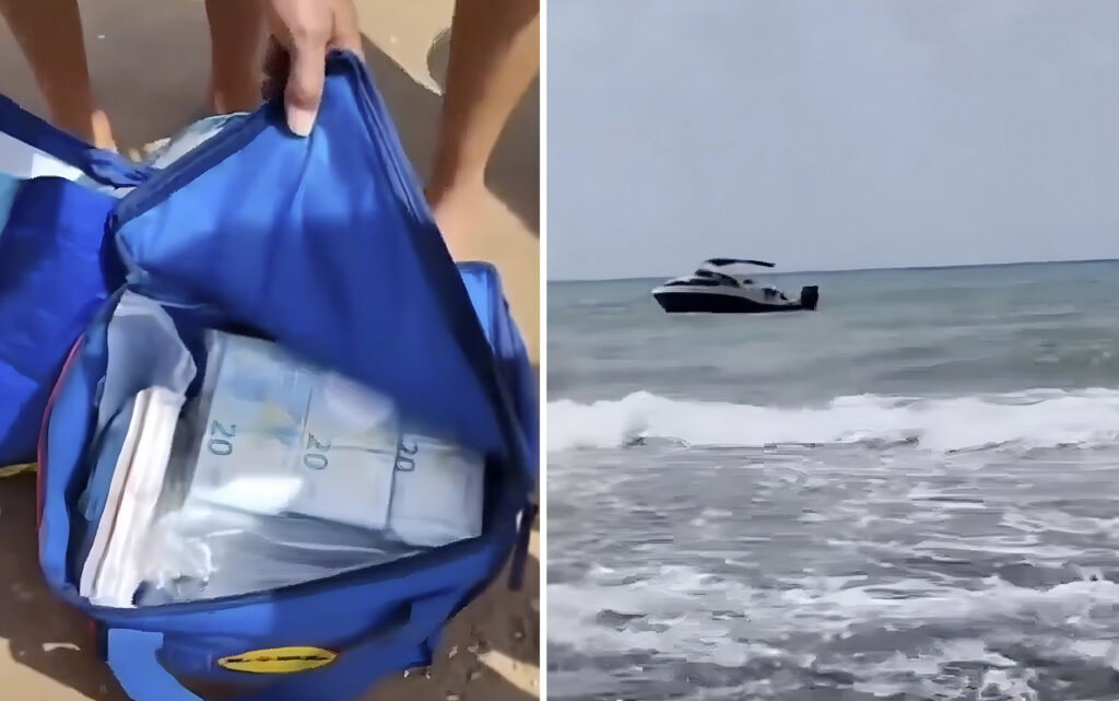 €670,000 mystery deepens: Beachgoers find shopping bags full of cash floating on shore