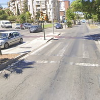 Avenida Lopez de Vega in Puerto de la Torre, Malaga.