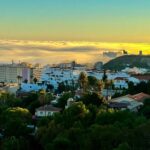 Spectacular Taró fog rolls over Malaga coast this Saturday, cutting visibility on beaches