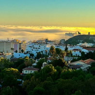 Taro fog rolls over Costa del Sol.