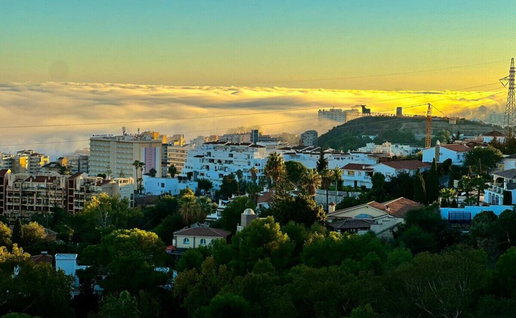 Taro fog rolls over Costa del Sol.