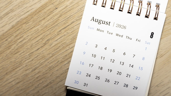 August 2026 calendar