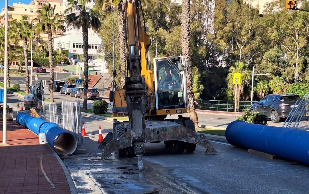 Benalmadena road closures: four-month Retamar cut and M-103 bus detours from this week