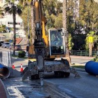 More roadworks in Benalmadena.