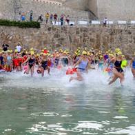 Annual crossing to the port of Moraira