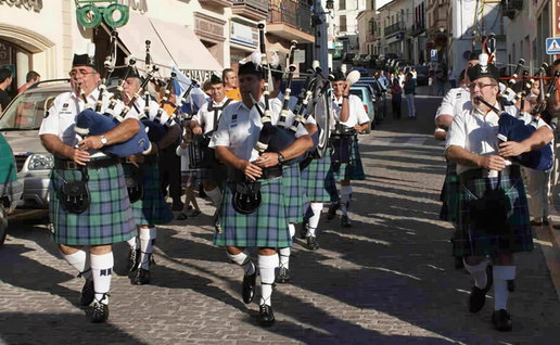 Douglas Days celebrations in Teba.