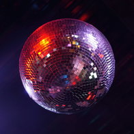 A disco ball.