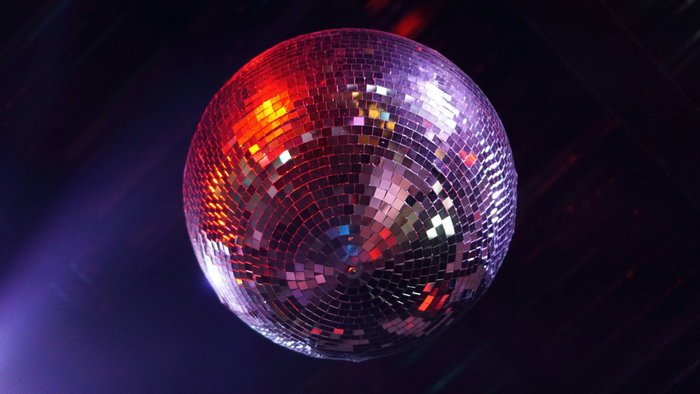 A disco ball.